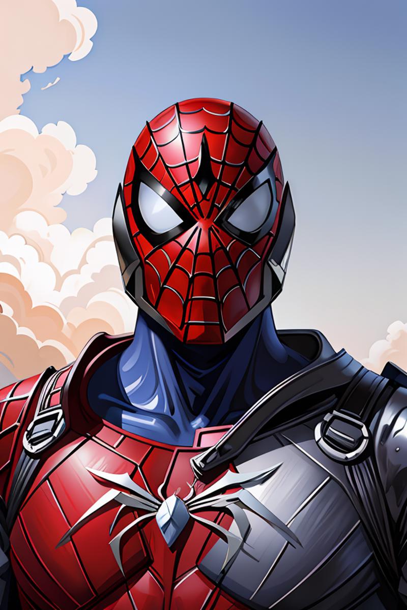 02967-2157685670-realistic landscape painting of Spiderman versus DarkSeid as Kamen Rider, made by Michaelangelo, horror, physical painting, Shar.png